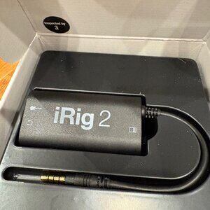 IK Multimedia iRig 2 Guitar Interface for iOS and Mac